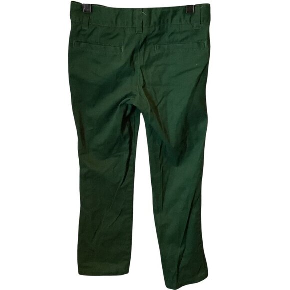 French Toast Straight Uniform Pants Adjustable Waist Green Size 8 Girls Lot Of 3 - Picture 4 of 10